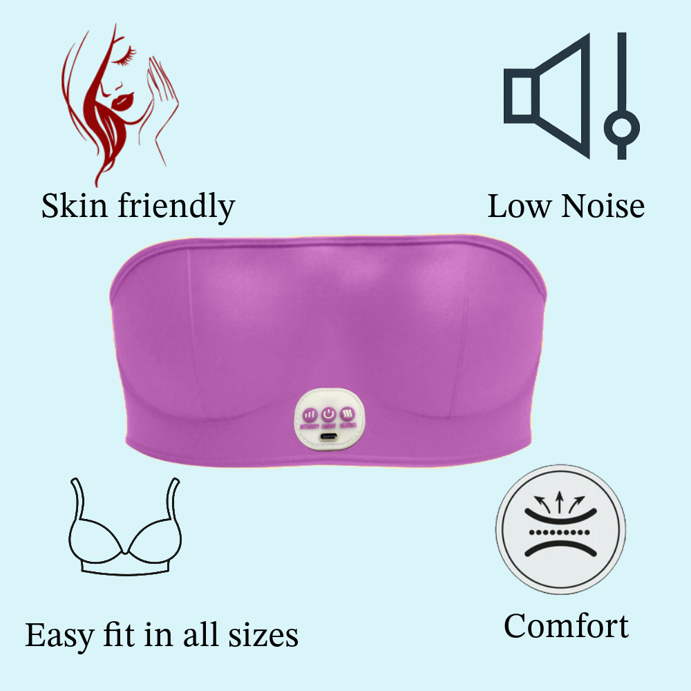 B-Arm Wearable Lactation Massager (Purple)