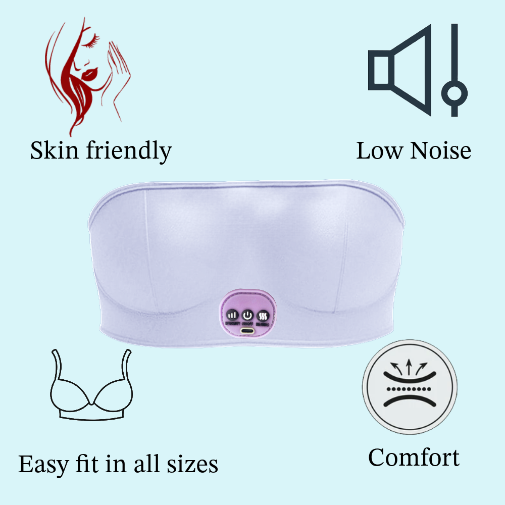 B-Arm Wearable Lactation Massager (Grey)
