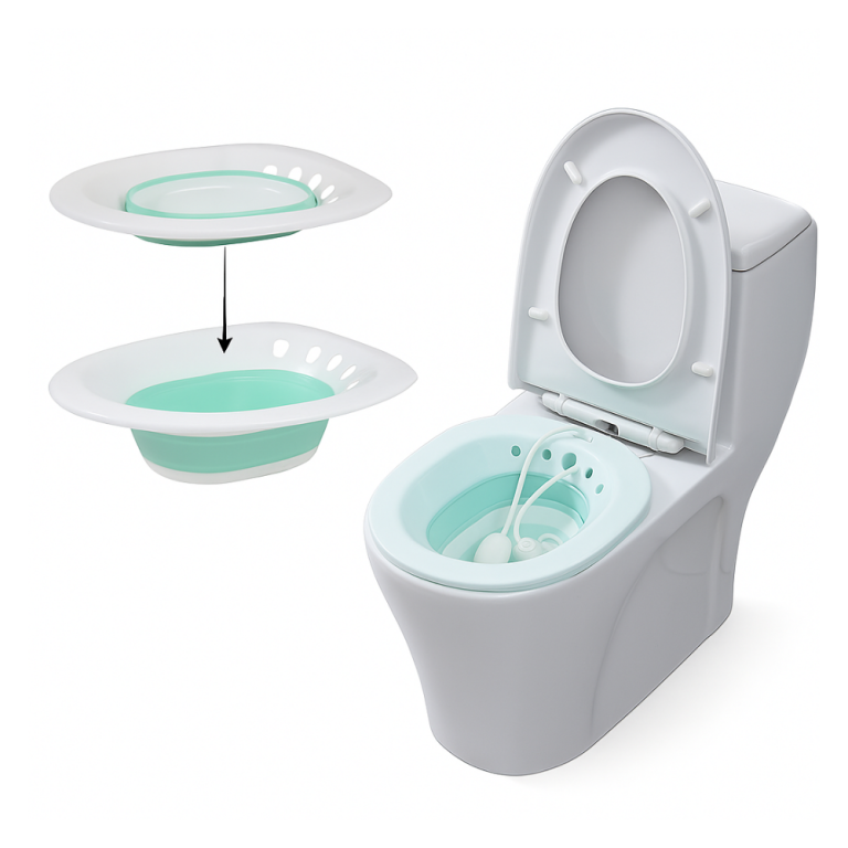 B-Arm Foldable Sitz Bath Tub